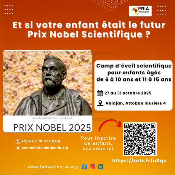 Et si votre enfant devenait le Futur Prix Nobel Scientifique  ?
